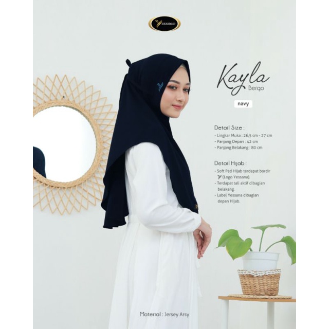 BERGO.KAYLA.ORIGINAL.YESSANA.KERUDUNG.JILBAB.SIMPEL.MURAH.TALI.JERSEY.RUMAH