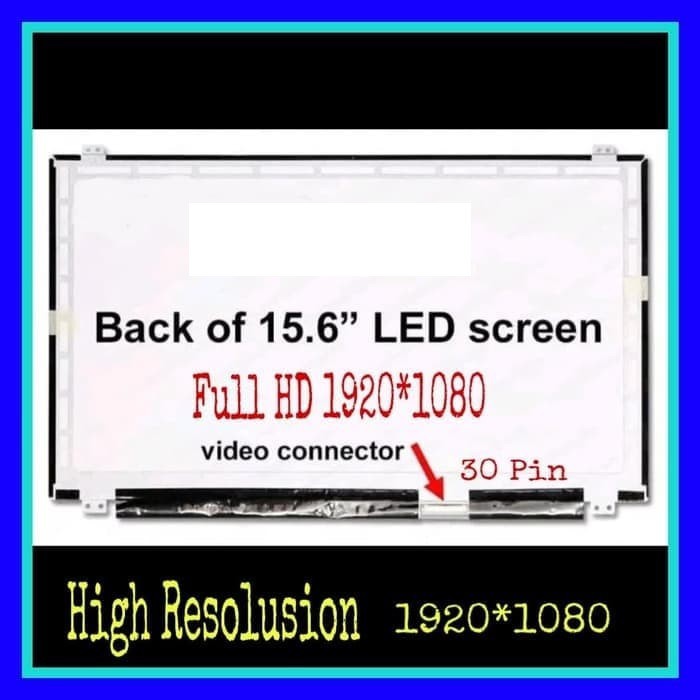 Layar LED LCD Laptop LE Y50-70 20378 (15.6 Slim 30 Pin) FHD