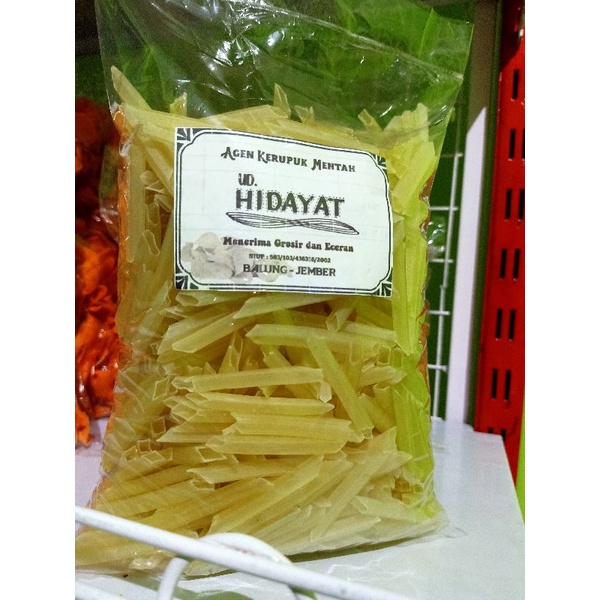 

BEST SELLER!! Kerupuk Potato Kentang Mentah Super Premium 500gr