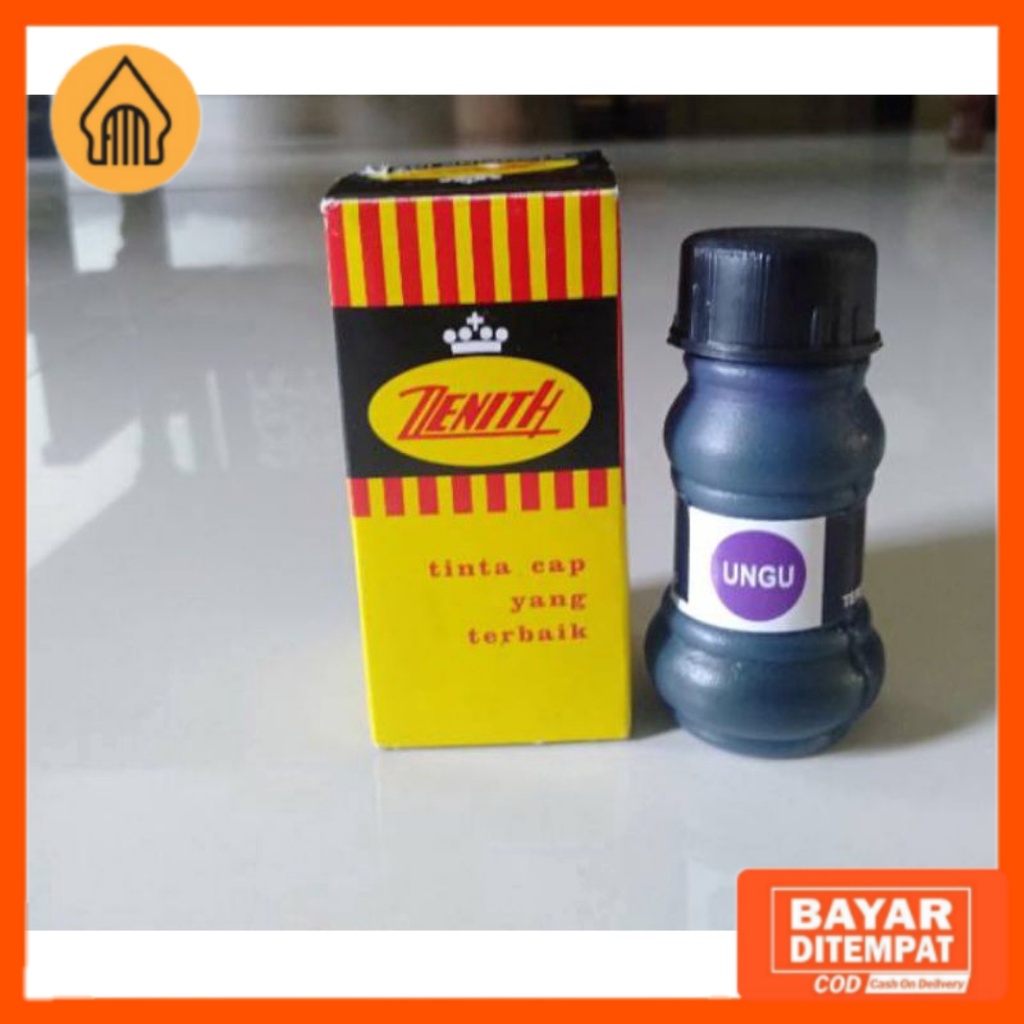 

Tinta stampel Zenith warna ungu