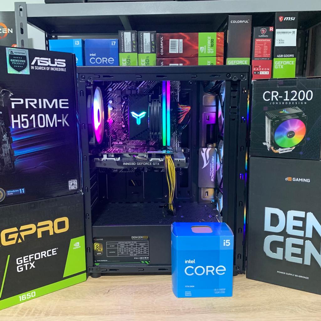 PC GAMING / DESIGN / LIVESTREAMING DDR4 I5 10400F / 16GB / RTX 3050 8GB