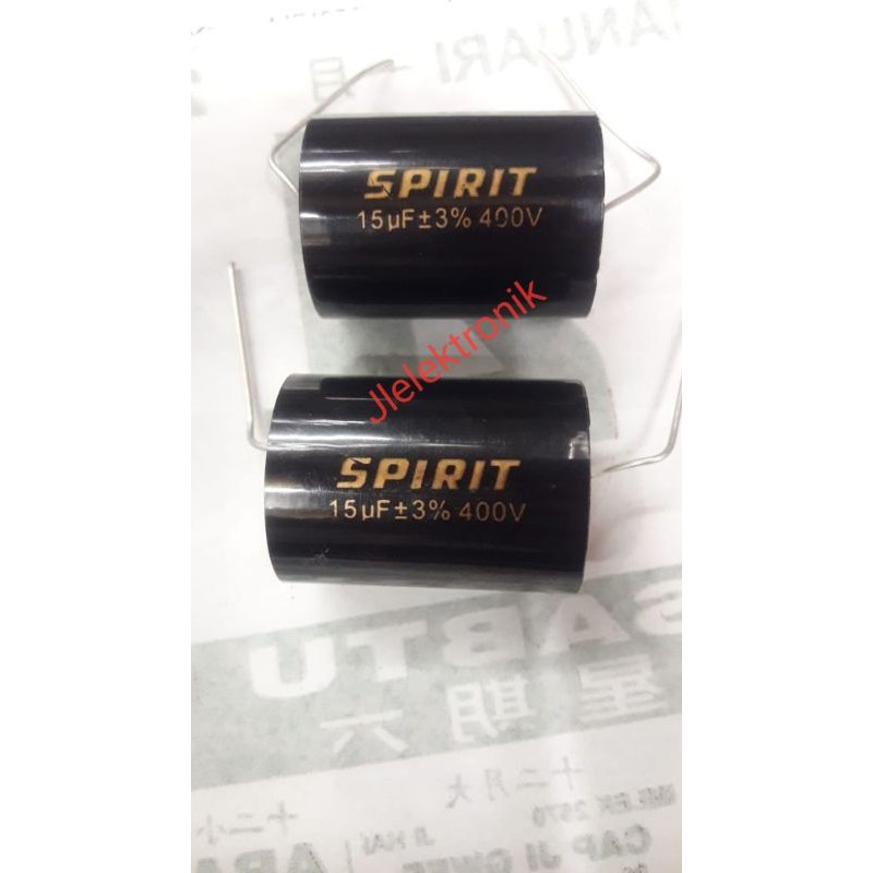 Spirit 156 Kapasitor 15uF 400V Ori tweeter capasitor capasitor