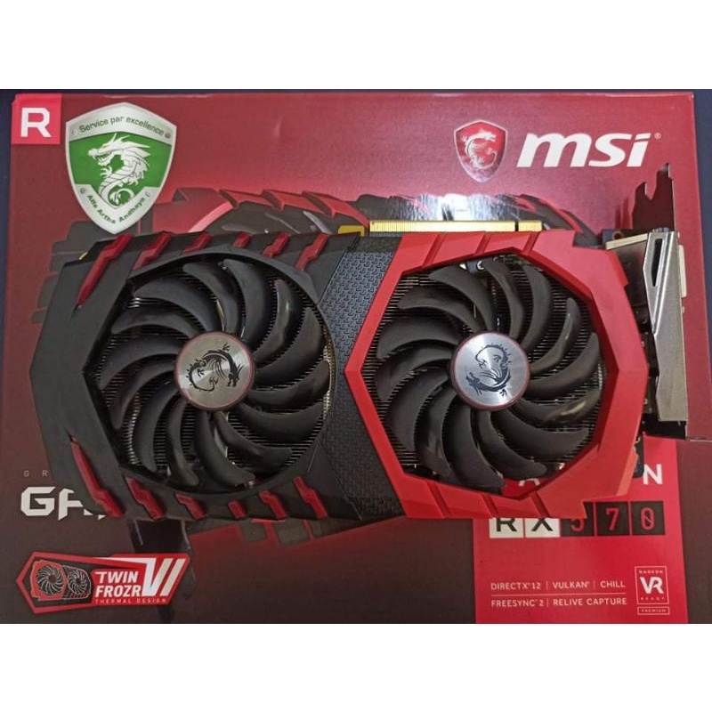 VGA MSI RX 570 4GB GAMING X
