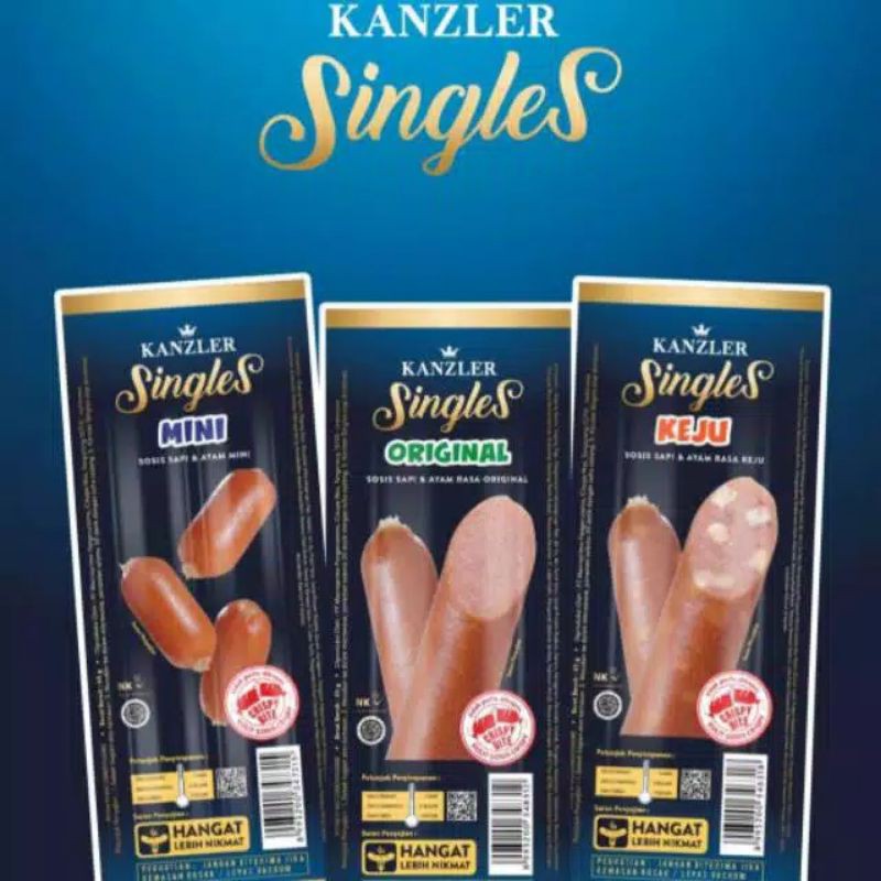 

Sosis kanzler Singles [ TERLARIS ]/ Bakso Kanzler