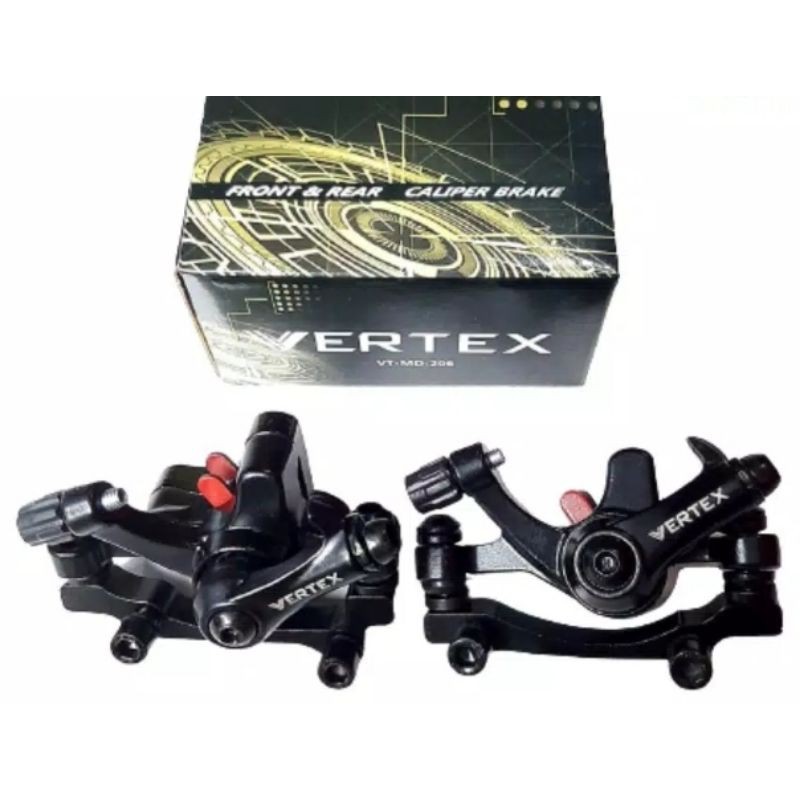 Kaliper Rem Cakram Mekanik Depan&Belakang Vertex