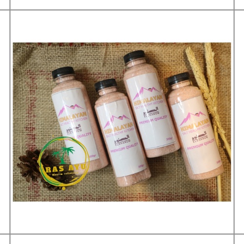 

GARAM HIMALAYA Elshanum 300 grm botol / HIMALAYA SALT / GARAM / GARAM IMPORT / HIMALAYAN SALT