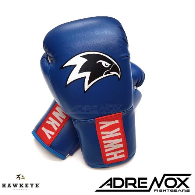 Hawkeye Fightwear Boxing Glove Strong World True Blue