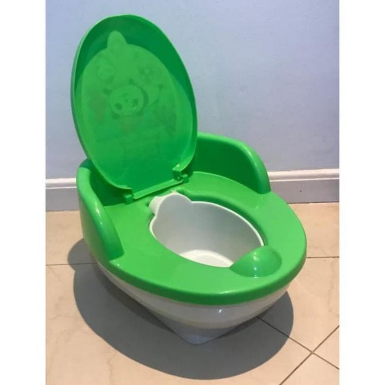 ( BISA COD ) Green Leaf 5109 Pispot Anak Duduk WC Jongkok / Potty Training Seat / Closet Duduk Anak