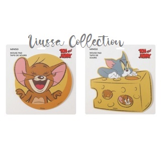 Mouse Pad Miniso - Tom & Jerry I Love Cheese Collection Foreign Shaped Mouse Pad