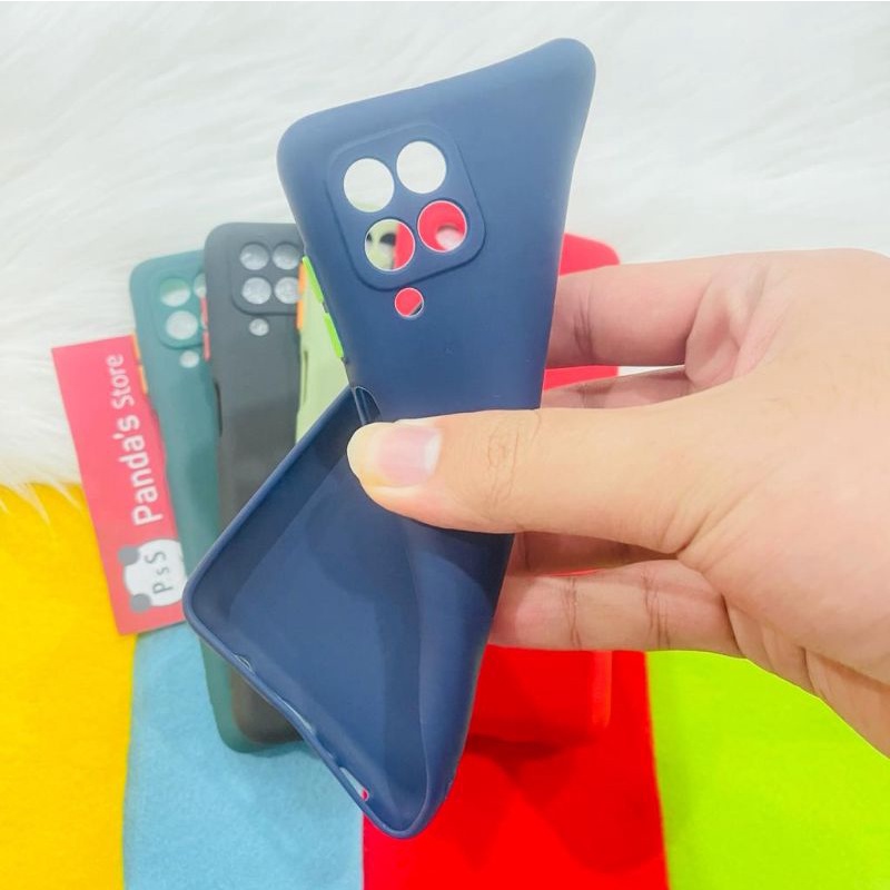 Case Samsung M62, F62 Babycase + Pelindung Kamera, Makaron Full Color (PsS)