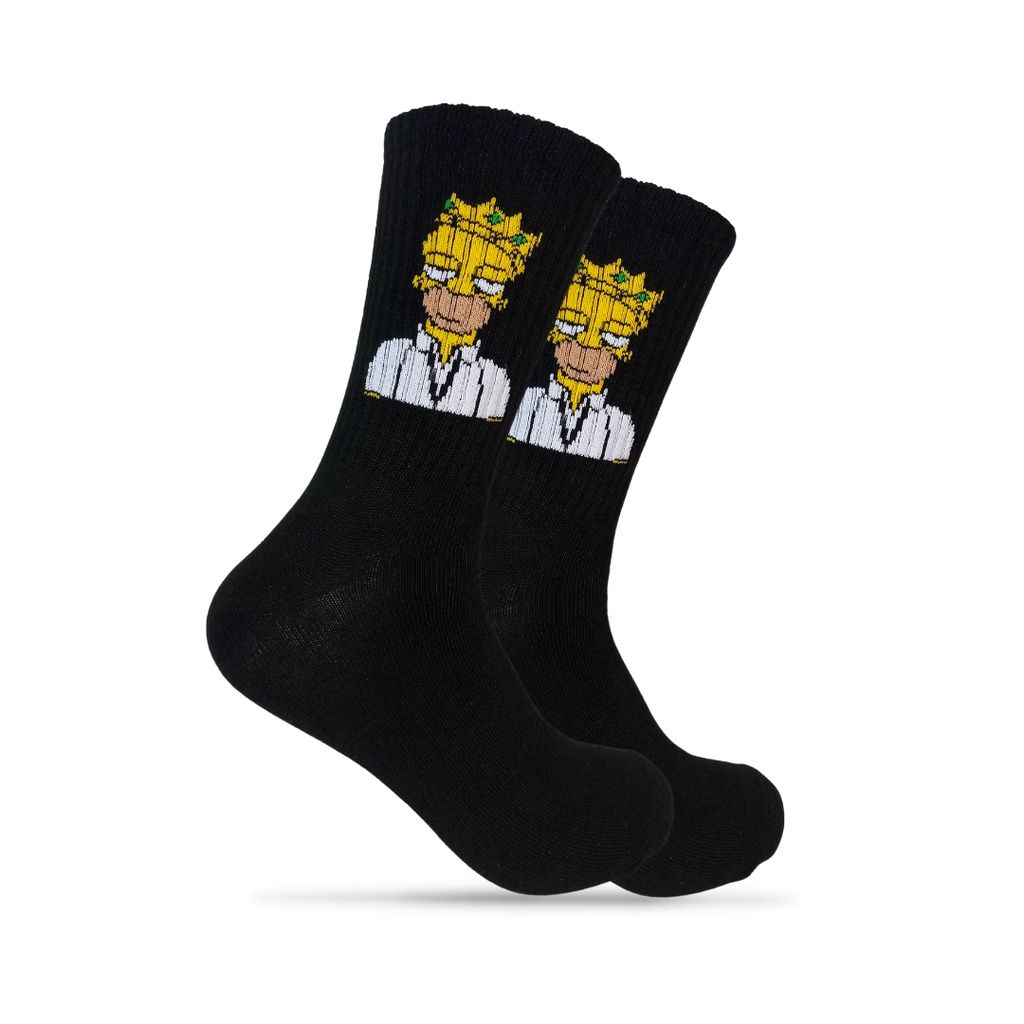 Kaos Kaki Oldschool - Kaos Kaki Motif Simpsons King - The Muds Official