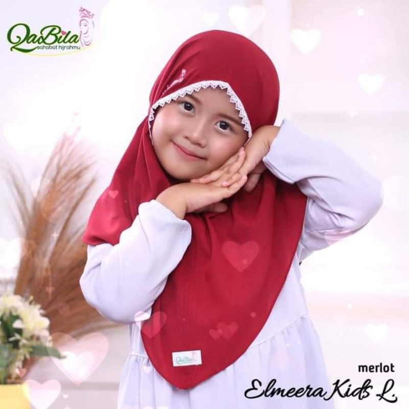 Bergo Elmeera Kids By Qabila