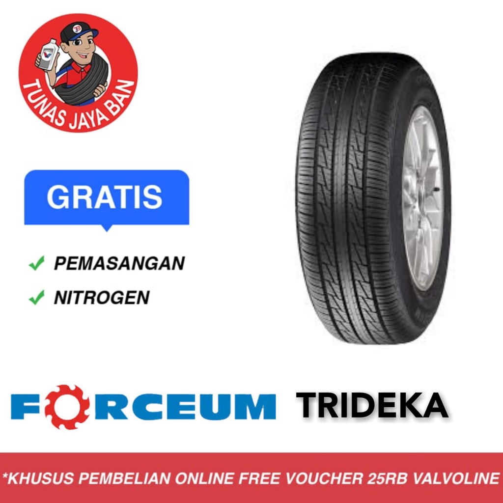 Ban Forceum Trideka 185/70 R14 Toko Surabaya 185 70 14