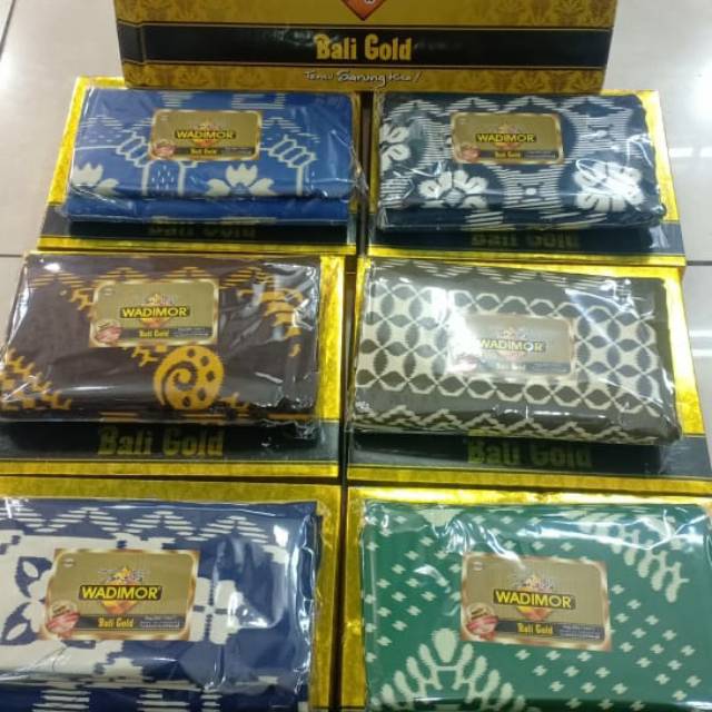 Sarung wadimor bali gold