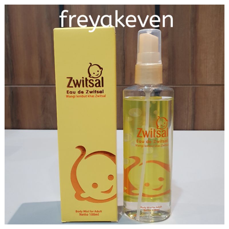 Zwitsal EDT 100 ml eau de toilette body mist for adult 100ml parfum