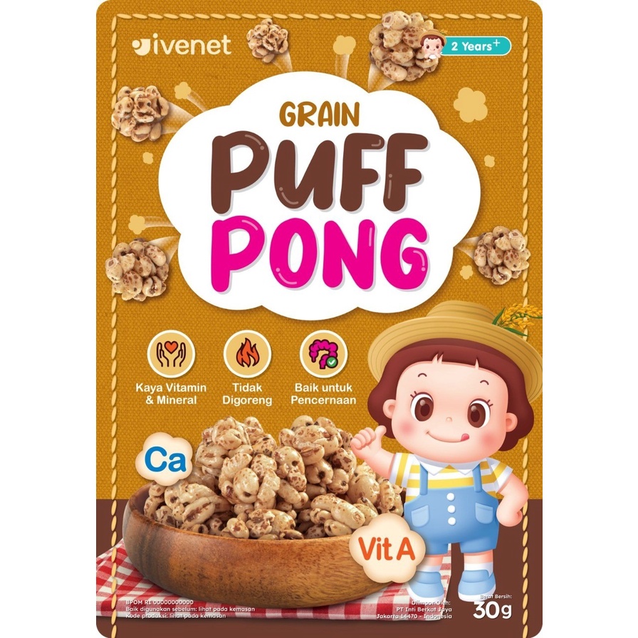 Ivenet Grain Puff Pong 30gr