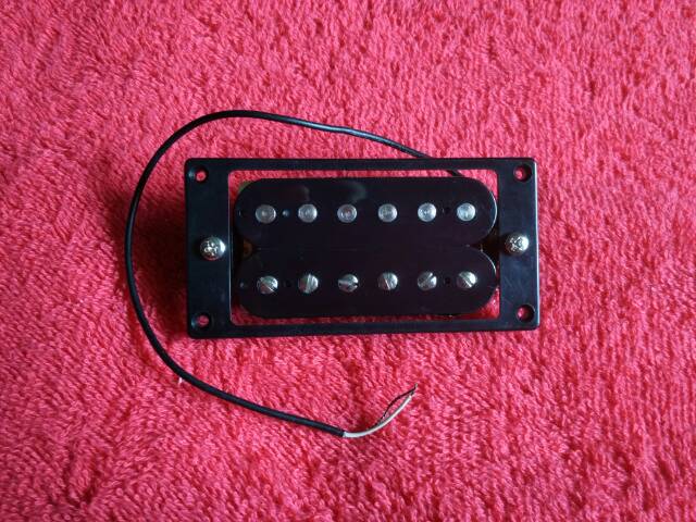 1set Pick Up Gitar Elektrik Double Humbucker Pickup, Kualitas &amp; Sound Mantaap1set =2pcs