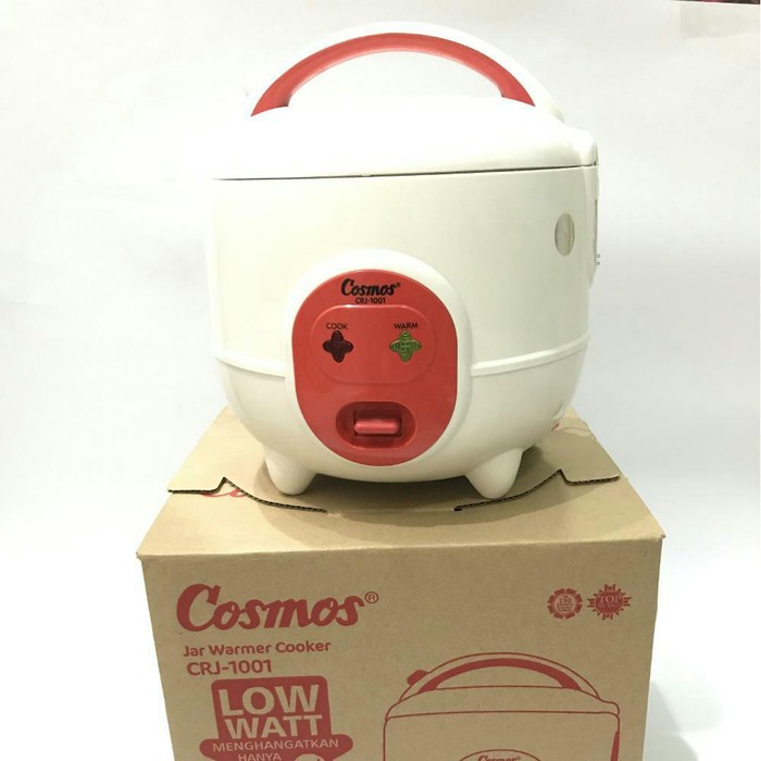 Rice Cooker/Magic Com Cosmos CRJ 1001 Low Watt Kapasitas 0,6 Liter
