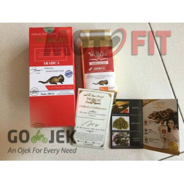 

WORCAS Coffee SUMATRA KING GAYO ARABICA kopi luwak original termurah asli