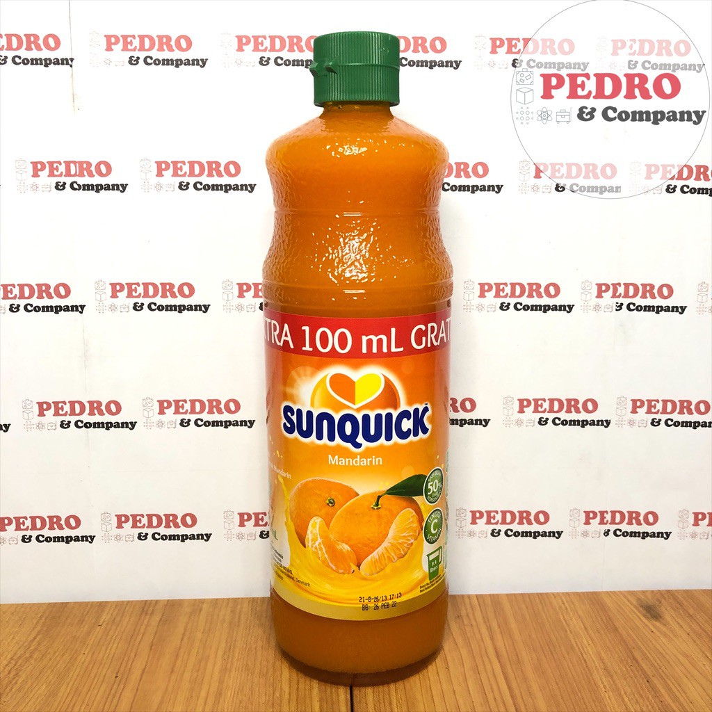 Jual sunquick jeruk mandarin 840ml - jus sirup juice orange concentrate