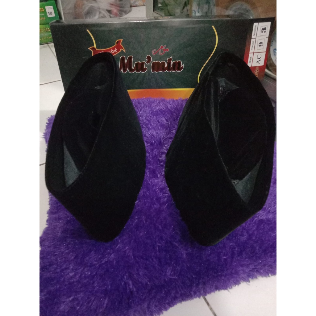 NEW KOPYAH HITAM POLOS MU'MIN - PECI HITAM AC - KOPYAH  MU'MIN BLUDRU HITAM
