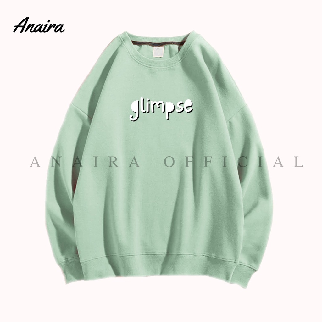 GLIMPSE SWEATER CREWNECK OVERSIZE WANITA ANAIRAOFFICIAL