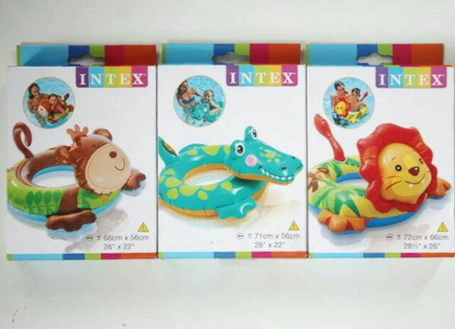 Pelampung renang anak 3-6 tahun TK 6 tahun ketas Pelampung anak intex deluxe ring ban berenang intex