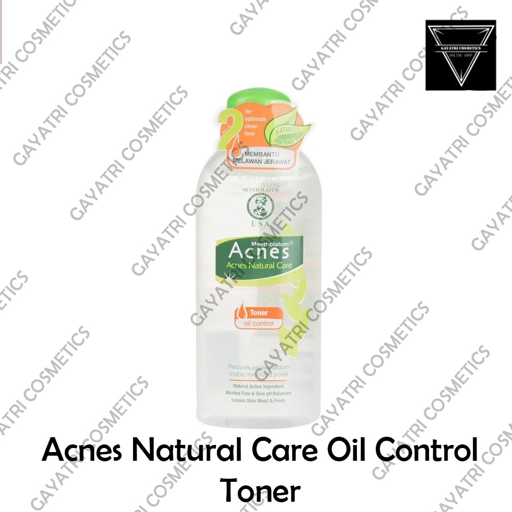 Acnes Natural Care Oil Control &amp; Whitening Cream &amp; Toner