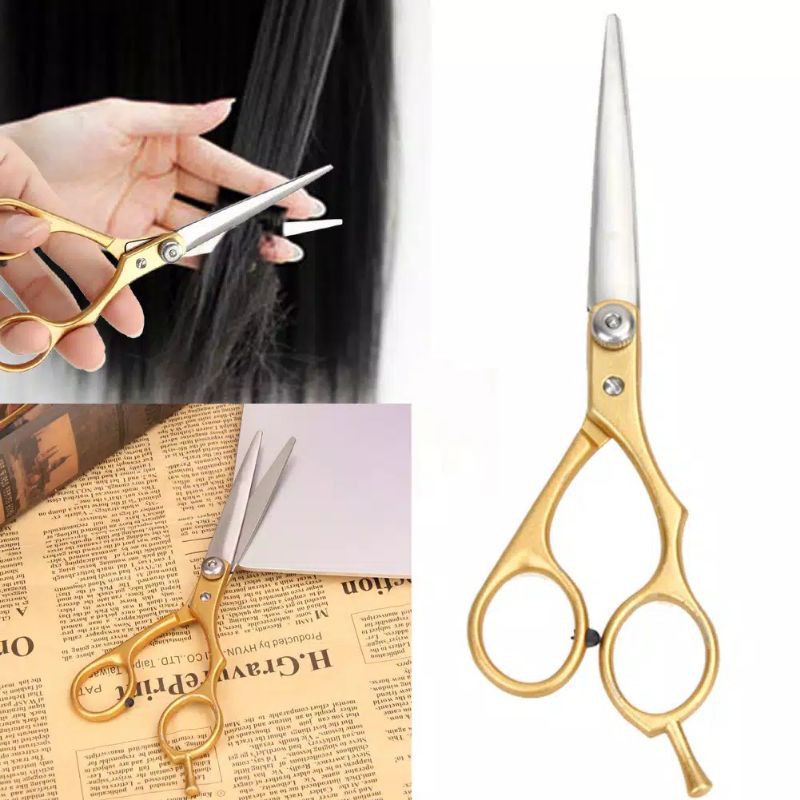 GUNTING RAMBUT STYLISH STAINLESS STEEL SCISSORS