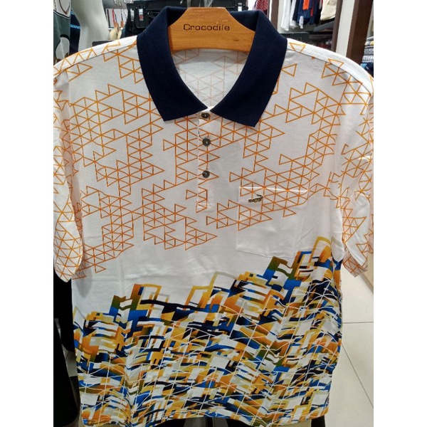 Crocodile GOLD - Kaos Crocodile Gold Original 100%