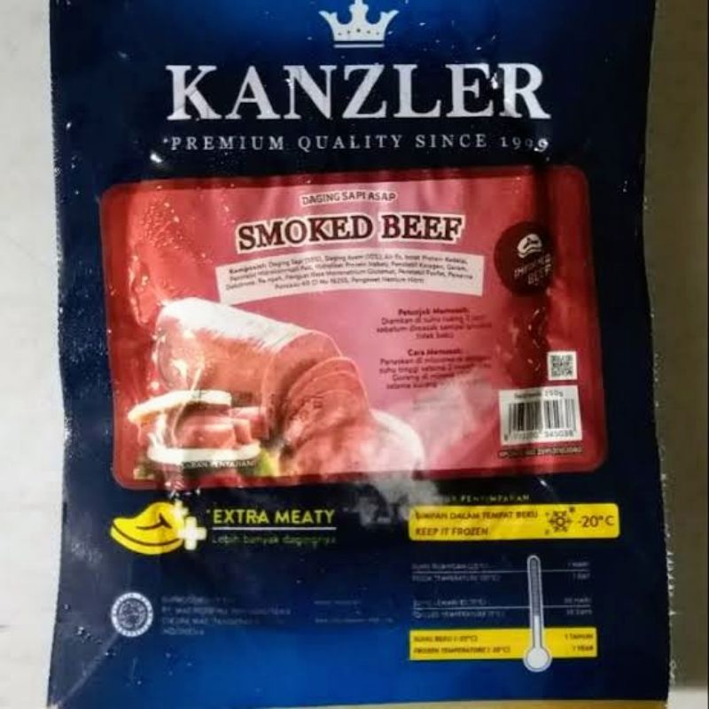 

Kanzler smoked beef 250gr