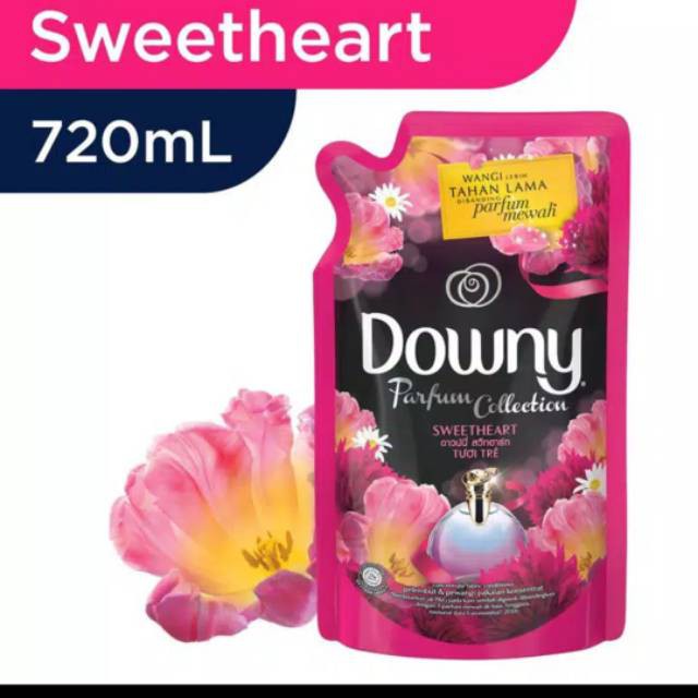Downy Sweetheart Pewangi & Pelembut Pakaian Refill 720 ml