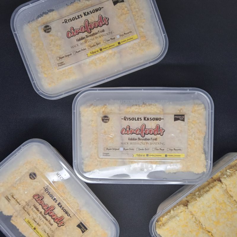 

Risoles Kasono Frozen isi Mix (Ayam, Keju mozarela, beff)