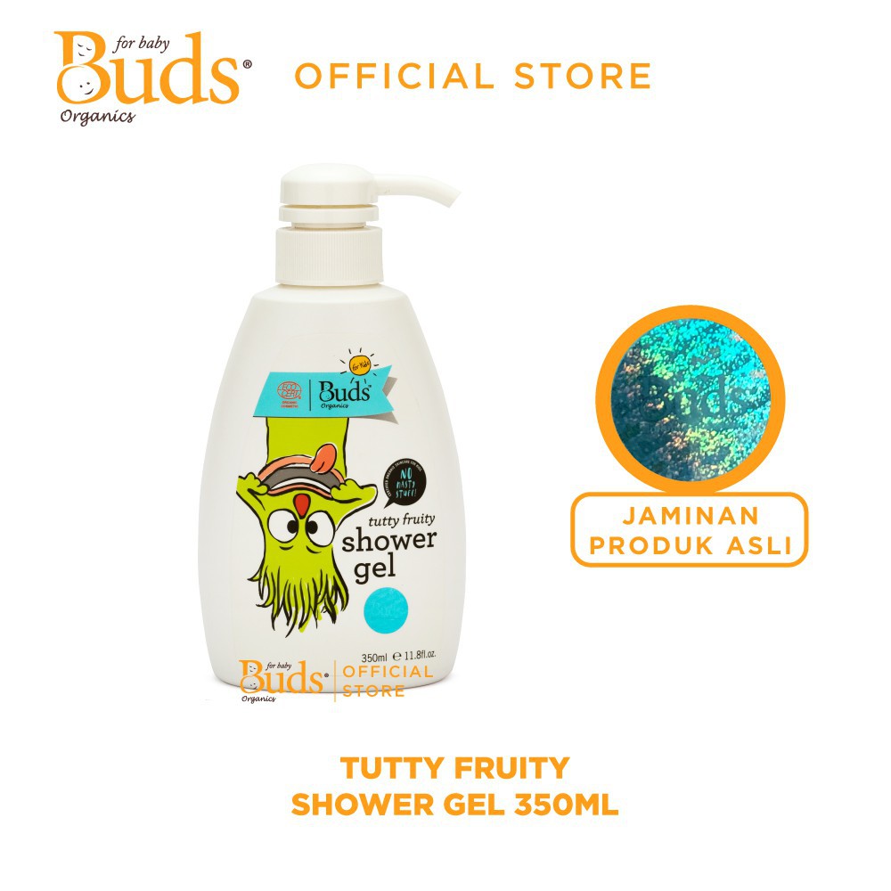 Buds Organic Shower Gel 350ml