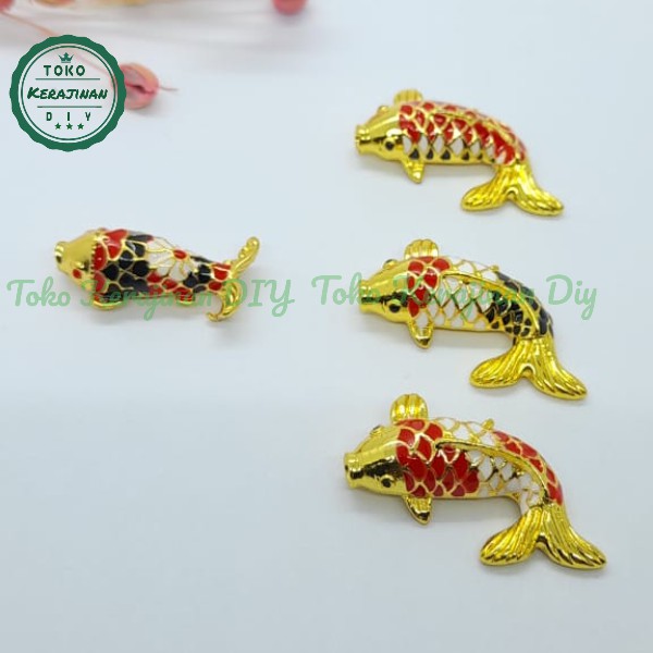 Charm Gelang Liontin Gelang Tali Ornament Xuping Model Ikan Koi