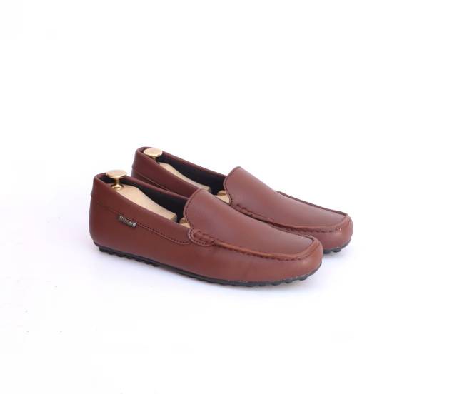 Promoo !!!! Sepatu slip on pria cozy casual slop formal kerja kantor kulit asli santai kuliah