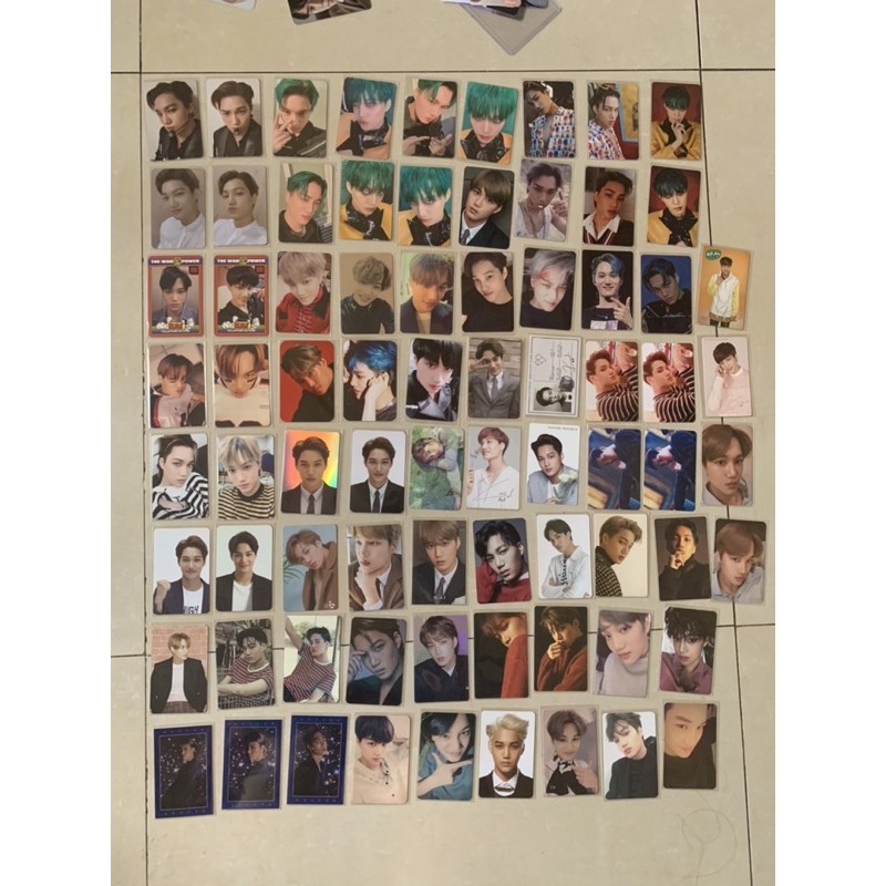 KAI JONGIN PHOTOCARD PC EXO ALBUM NON JAPAN UNIVERSE KOKOBOP SUPERM LOTTO GROWL LMR XOXO WOLF LOVE