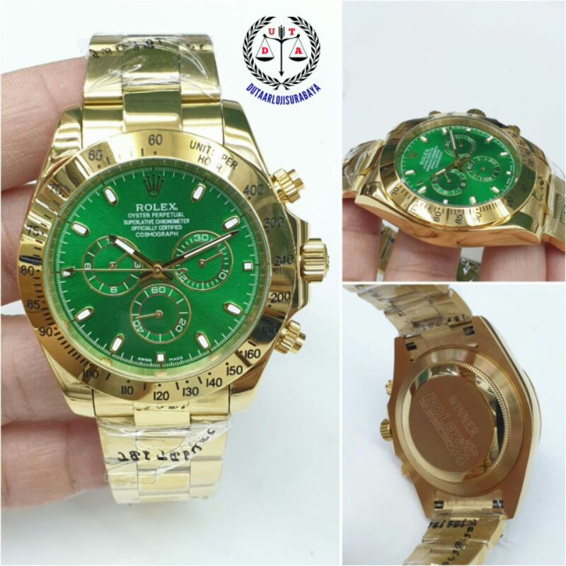 JAM TANGAN ROLEX DAYTONA AUTOMATIC CHRONO KUALITAS ORIGINAL