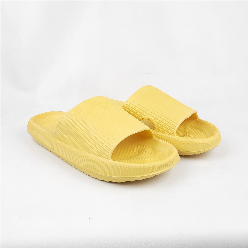 Sandal slop import wanita polos/sepon pylon/kuat dan ringan Alea kae Hm.22.8005 36-40