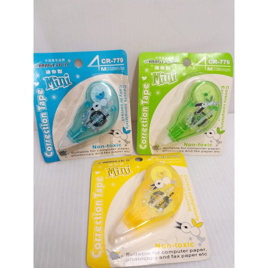 

CHANGLI Tip Ex Kertas Correction Tape CR-779 4M BIRD