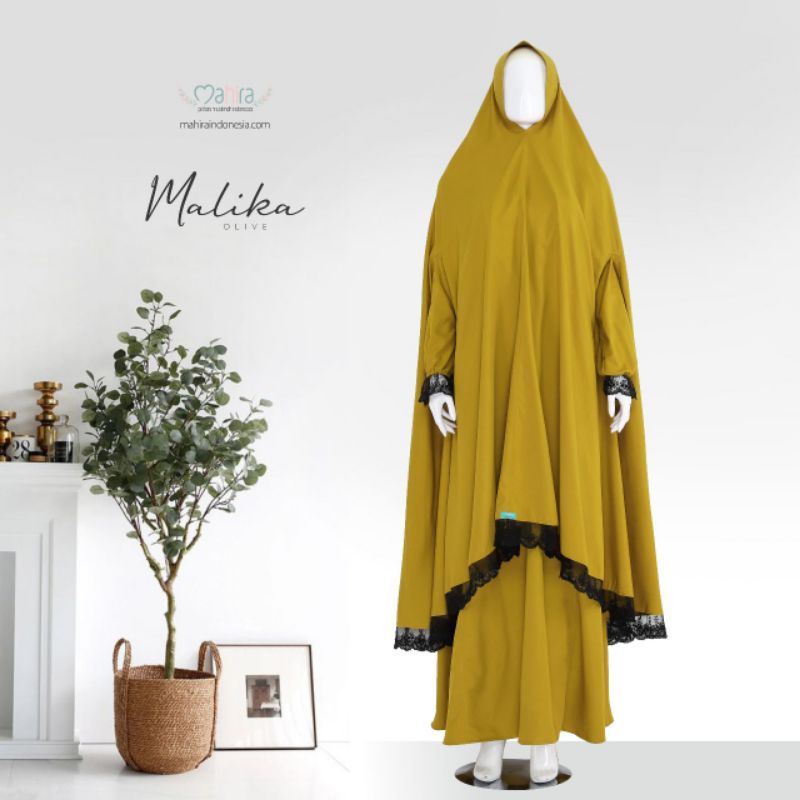 Malika set by Mahira, warna Olive sz XL only