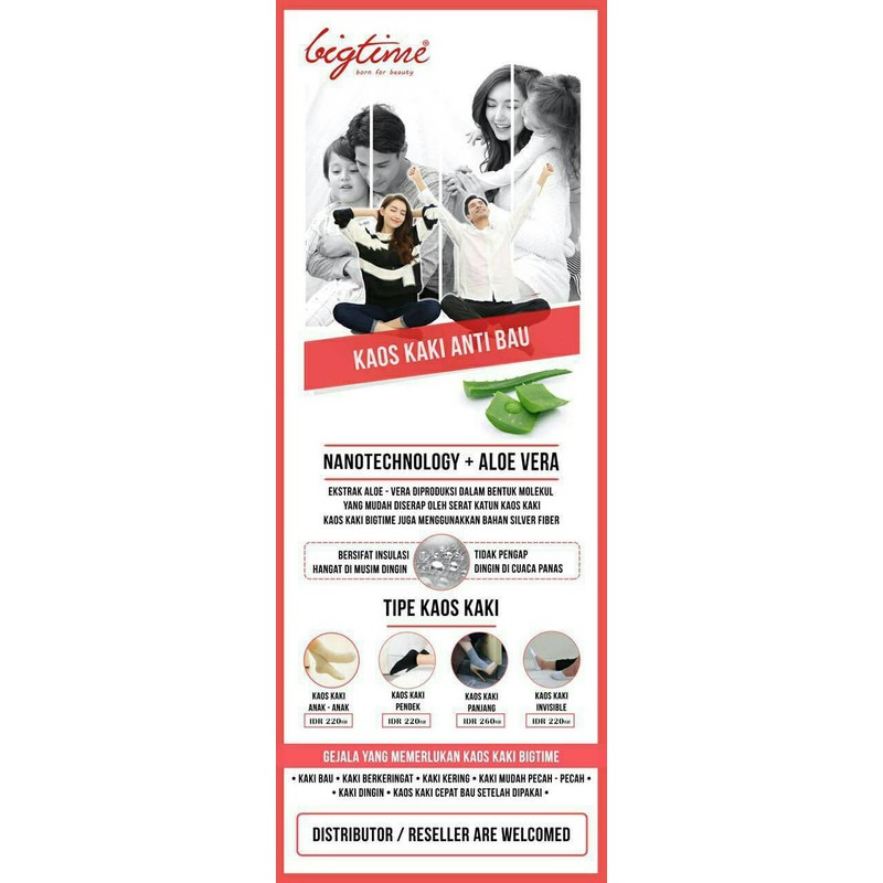 Kaos Kaki Bigtime pendek