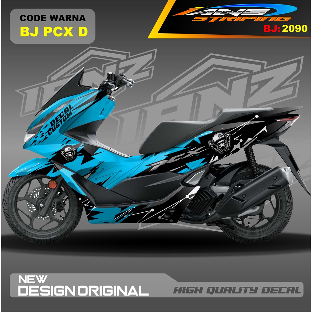 VARIASI STICKER FULL BODY PCX 150 / DECAL STICKER MOTOR HONDA PCX 160 / STIKER FULL BODY PCX HIGH QUALITY / STIKER MOTOR