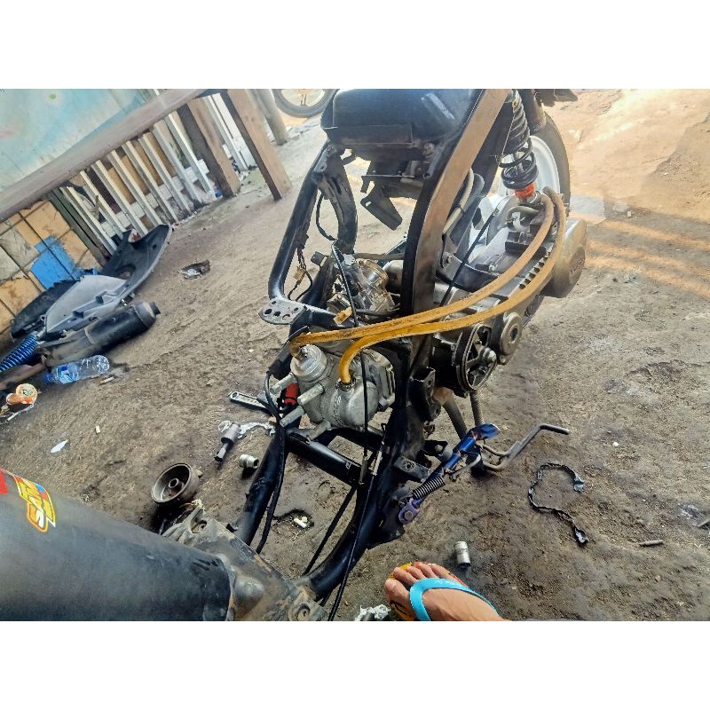 mesin mio 200cc full racing