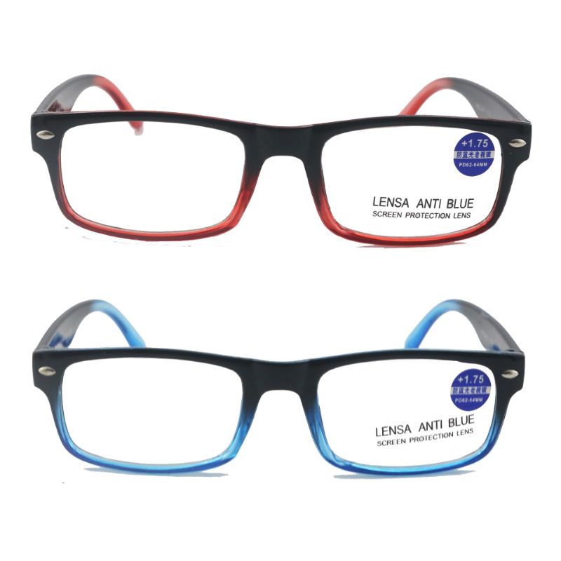 803/KACAMATA BACA ANTI RADIASI NO COATING LENSA/KACAMATA PLUS/KACAMATA RABUN DEKAT/KACAMATA RADIASI