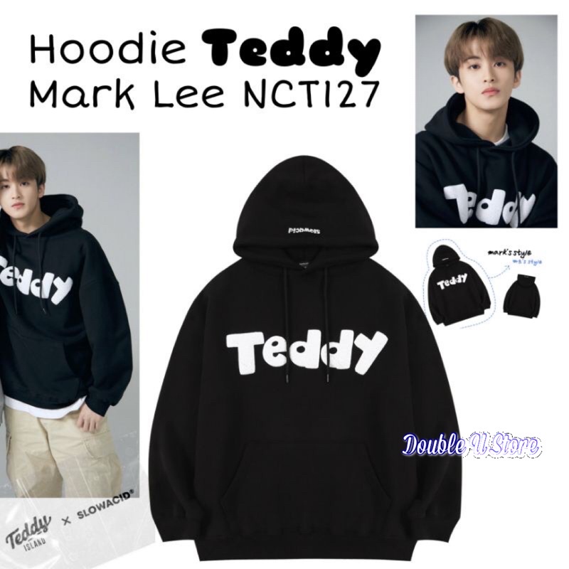 HOODIE WANITA PRIA - SWEATER HOODIE OVERSIZE POLOS NCT MARK LEE HOODIE BIGSIZE S-6XL- ATASAN WANITA 