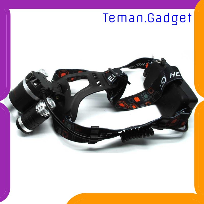 TG-IE098 TaffLED Power Headlamp 3 LED 5000 Lumens Cree XM-L - T6 HD-LD