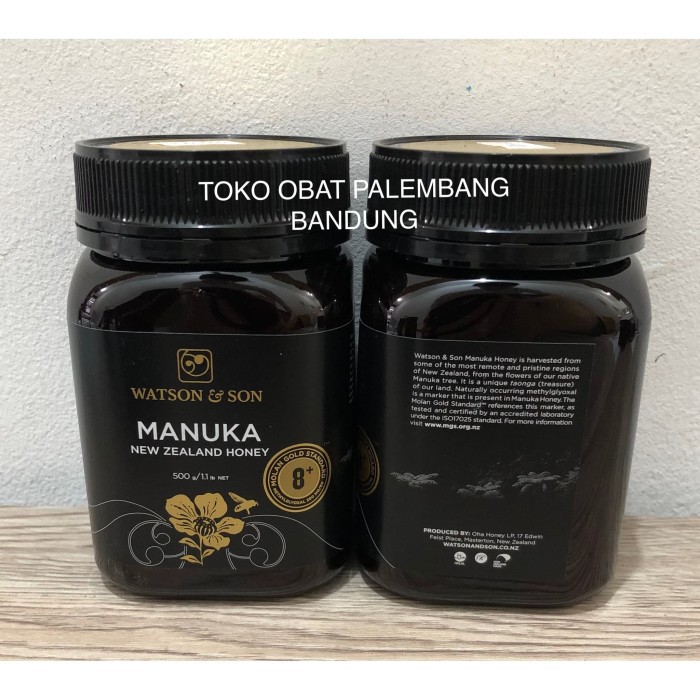 

MANUKA NEW ZEALAND HONEY 8+ WATSON&SON 500GR