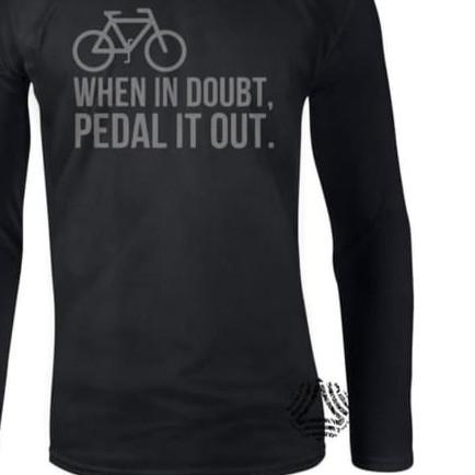 ☺ KAOS BAJU LENGAN PANJANG PRIA WANITA KAOS SEPEDA PRIA WANITA - Putih, S ➹