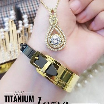 TiTanium set gelang kalung p629